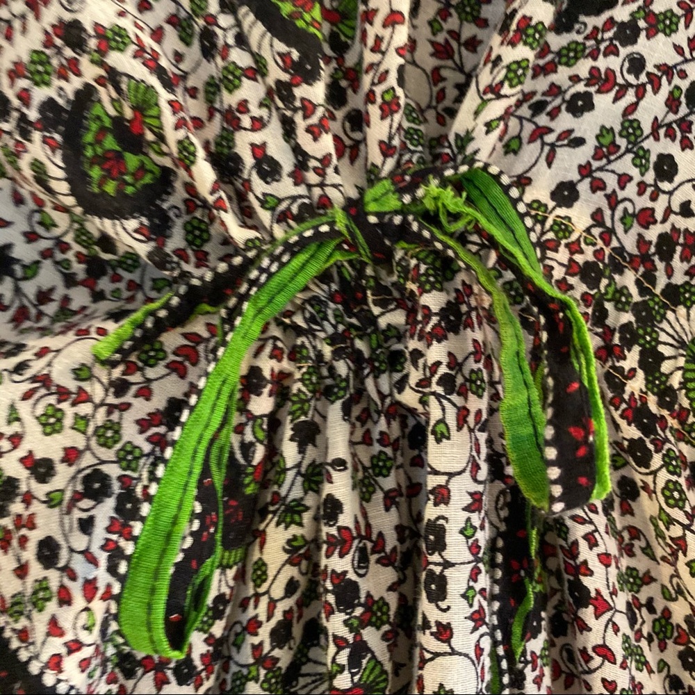 Vintage Elephant Kaftan Coverup dress - Picture 8 of 13